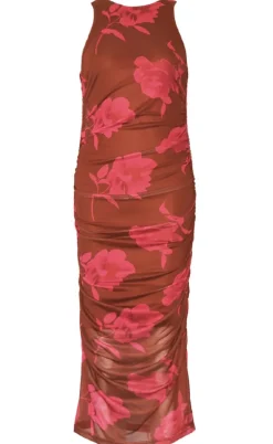 Noella Kjole - Leanna - Cassie Brown Print