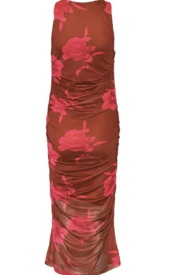 Noella Kjole - Leanna - Cassie Brown Print