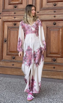 Noella Kjole - Lilith Maxi - Drusella Print