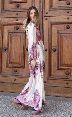 Noella Kjole - Lilith Maxi - Drusella Print