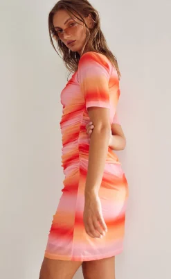 Noella Kjole - Linda - Chiara Sunset Print