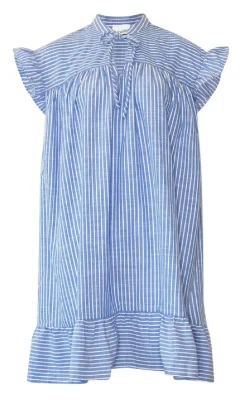 Noella Kjole - Linnea - Blue Stripe