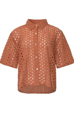 Noella Skjorte - Kealy - Terracotta