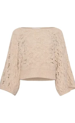 Noella Striktrøje - Keona - Oyster