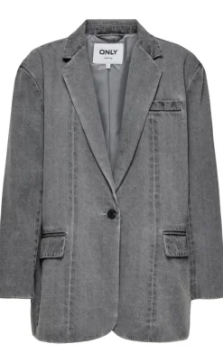 ONLY Blazer - Cory - Medium Grey Denim