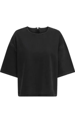 ONLY Bluse - Barbara - Washed Black