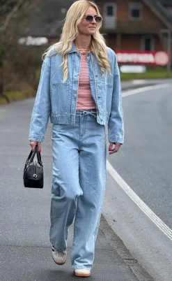 ONLY Bukser - Gianna - Light Blue Denim