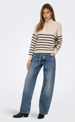 ONLY Bukser - Gianna - Medium Blue Denim