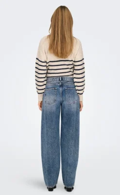 ONLY Bukser - Gianna - Medium Blue Denim