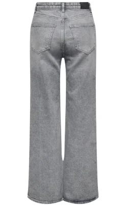 ONLY Bukser - Juicy Wide Leg - Medium Grey Denim