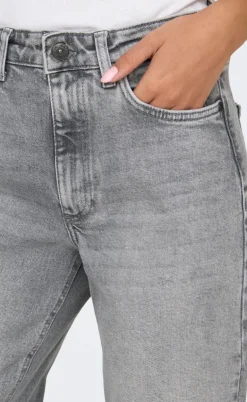 ONLY Bukser - Juicy Wide Leg - Medium Grey Denim