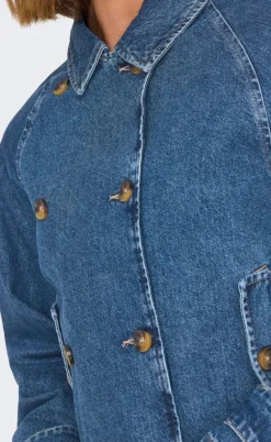 ONLY Jakke - April - Medium Blue Denim