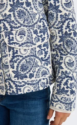 ONLY Jakke - Hallie - Cloud Dancer/Blue Tile