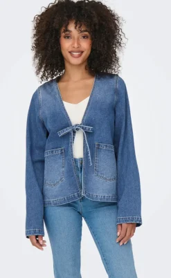 ONLY Jakke - Jenna - Medium Blue Denim