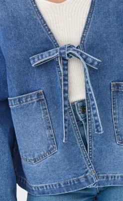 ONLY Jakke - Jenna - Medium Blue Denim