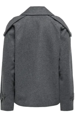ONLY Jakke - Maisy Wool Life - Dark Grey Melange