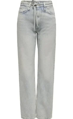 ONLY Jeans - Gypsy HW Straight - Light Blue Denim