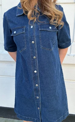 ONLY Kjole - Belle - Dark Blue Denim