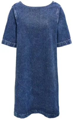 ONLY Kjole - Gigi - Medium Blue Denim