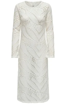 ONLY Kjole - Jasmin - Cloud Dancer