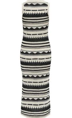 ONLY Kjole - Merida Life - Ecru Black