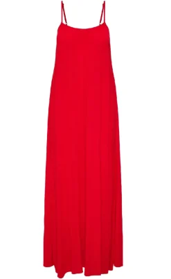 ONLY Kjole - Niki Strap - High Risk Red