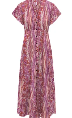 ONLY Kjole - Nova Mollie - Fuchsia Fedora w. Bohobabe