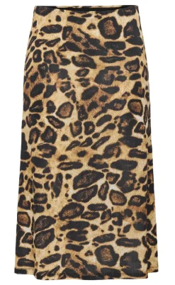 ONLY Nederdel - Lana - Pumice Stone/Wild Leo