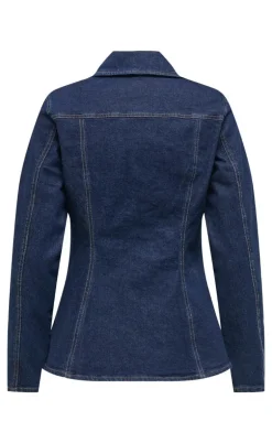 ONLY Skjorte - Elle - Dark Blue Denim