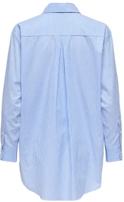 ONLY Skjorte - Laura Life - Bright White/Flower