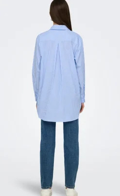 ONLY Skjorte - Laura Life - Bright White/Flower