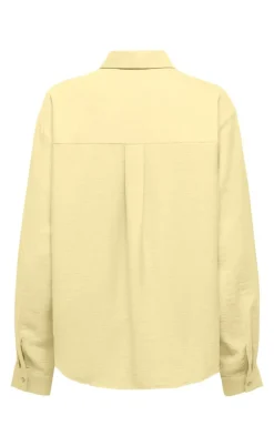 ONLY Skjorte - Lino - Yellow