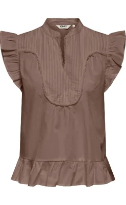 ONLY Top - Adda - Brown Lentil