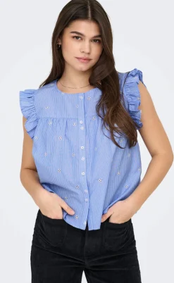 ONLY Top - Amanda - Coronet Blue