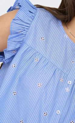 ONLY Top - Amanda - Coronet Blue