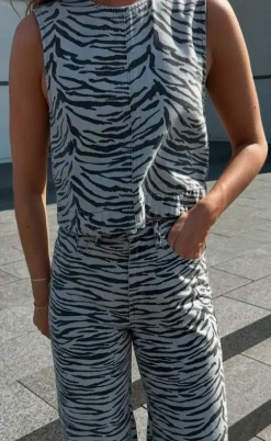 ONLY Top - Dorsi - Zebra