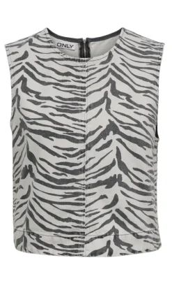 ONLY Top - Dorsi  - Zebra