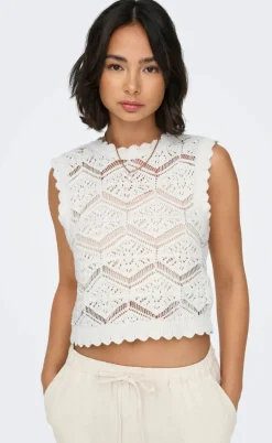 ONLY Top - Frida Life - Cloud Dancer