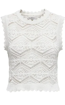 ONLY Top - Frida Life - Cloud Dancer