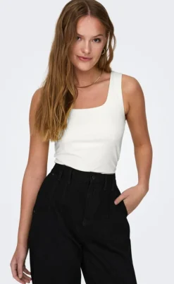 ONLY Top - Lea 2 Ways - Cloud Dancer