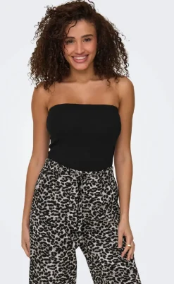 ONLY Top - Love Life - Black