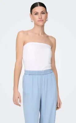 ONLY Top - Love Life - White