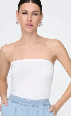 ONLY Top - Love Life - White