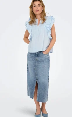 ONLY Top - Sunny - Cashmere Blue