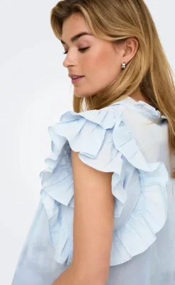 ONLY Top - Sunny - Cashmere Blue