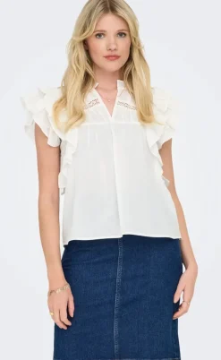 ONLY Top - Sunny - Cloud Dancer