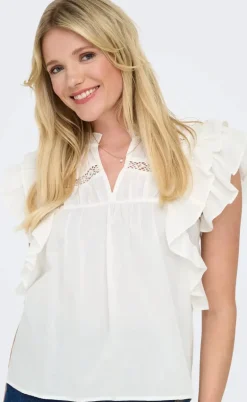 ONLY Top - Sunny - Cloud Dancer