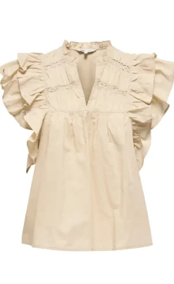 ONLY Top - Sunny - Humus