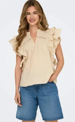 ONLY Top - Sunny - Humus