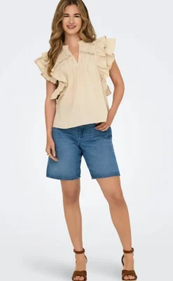 ONLY Top - Sunny - Humus